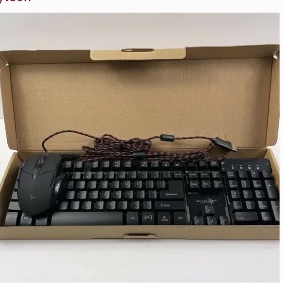 Skytech Gaming Keyboard K-1000 & M-1000 Mouse Rainbow Lighted Keyboard Bundle - Picture 2 of 14